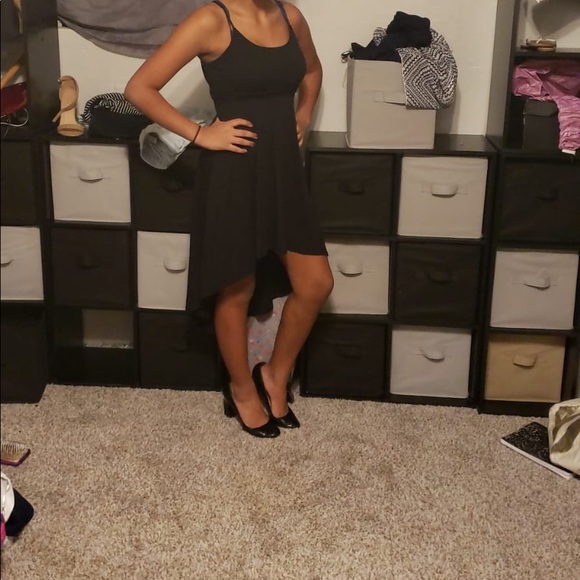 Black high low dress - Picture 4 of 4